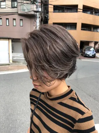 カラー GOBUN NO ROKU【ゴブンノロク】所属・住田悠紗/ カットモデル募集中のヘアスタイル