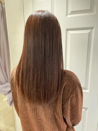 ロング カラー 柳井 準平のヘアスタイル