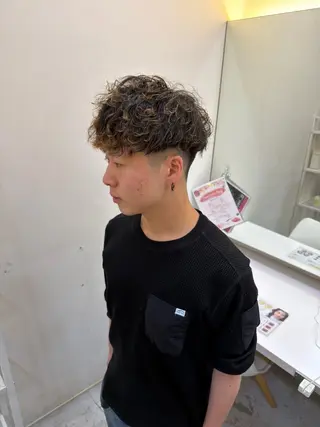 パーマ メンズ 相模大野メンズパーマ 特化　Tumのヘアスタイル