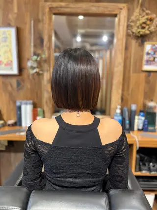 角田リサ /代々木上原のヘアスタイル