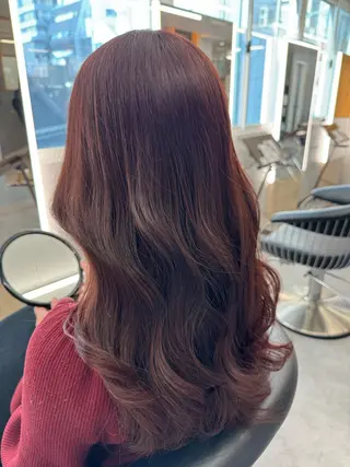 ロング カラー 【縮毛矯正/カラー】 今野寛己のヘアスタイル