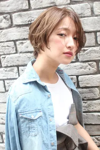 ショート 羽田 ひろむのヘアスタイル