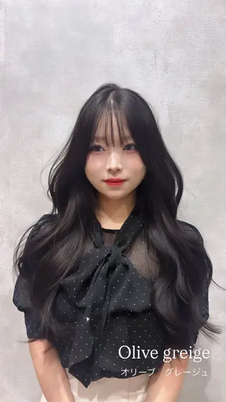 カラー 大橋 彩香のヘアスタイル