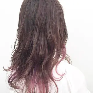 セミロング カラー 失敗しないパーマ 赤塚雄輝のヘアスタイル