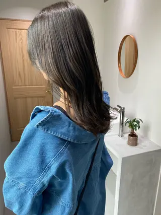 カラー fab.所属・檜 果歩のヘアスタイル