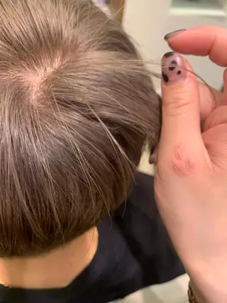 ショート カラー 【完全個室】大宮東口 暖色カラー/山崎唯奈のヘアスタイル