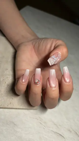 ネイル zuki🌔nail ┆堺筋本町/長堀橋のネイルデザイン