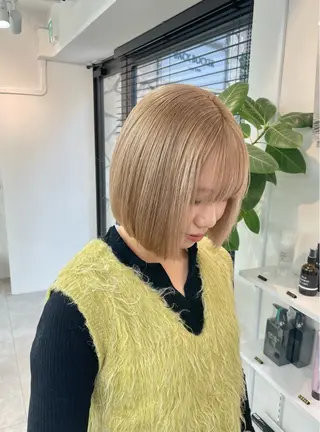 カラー ブリーチ/推しカラー Hanaのヘアスタイル