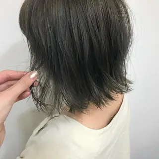 ミディアム カラー GLROW haruhiのヘアスタイル