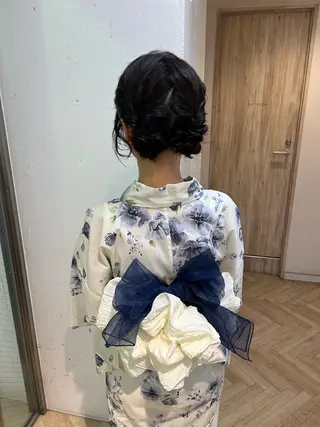 ヘアアレンジ 艶カラー🌸アレンジ 🌹Sally🕊️のヘアスタイル