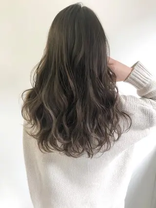 ロング コトネ🫧 韓国風レイヤーカットのヘアスタイル