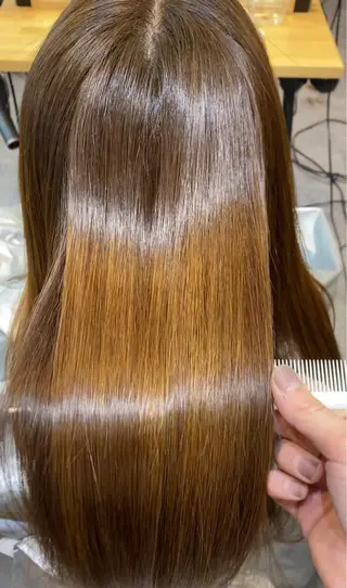 ロング Strawberry所属・原田 志保のヘアスタイル