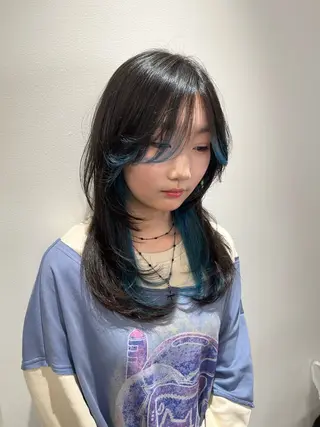 ロング こじま しょういちのヘアスタイル