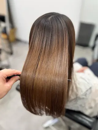 ロング メンズ shinka　omotesando所属・ブリーチ縮毛矯正 /髪質改善/タイチのヘアスタイル