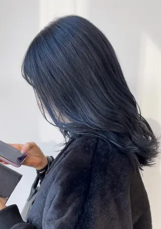 ロング カラー FRAME spa&hair room博多店【フレーム】所属・髪質改善｜顔周り｜博 多｜川上智也のヘアスタイル