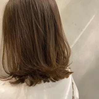 ミディアム カラー 似合わせ美髪ヘア✨ 天王寺．阿倍野🌈のヘアスタイル