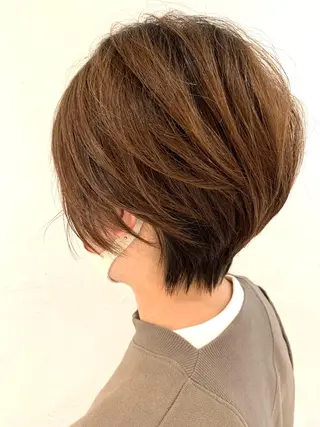 ショート 蛯名 ユウジのヘアスタイル