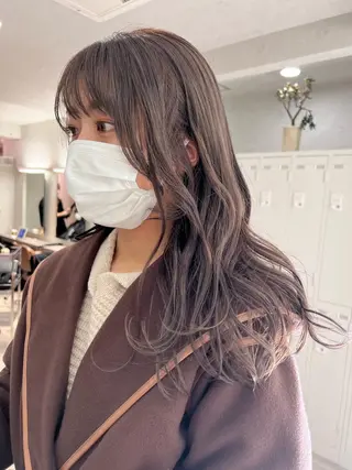 セミロング 垢抜けのプロ🪄 honoのヘアスタイル