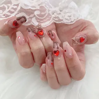 ネイル La neige* yuki 🥯🍑のネイルデザイン