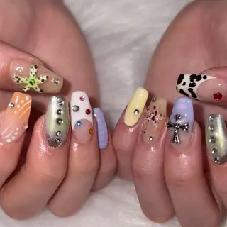 ネイル 👽個性派ネイル🎀 komachiのマツエク・マツパデザイン