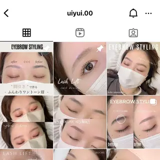 マツエク・マツパ atelier...m所属・atelier..m /　yuiのマツエク・マツパデザイン