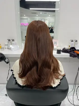 ロング 💍大人デザイン /ハイトーン♡リクトのヘアスタイル
