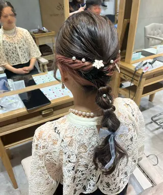セミロング 酒井 彩希のヘアスタイル