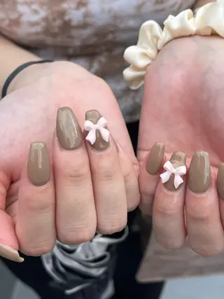 ネイル 🤎Two ERI🤎のネイルデザイン