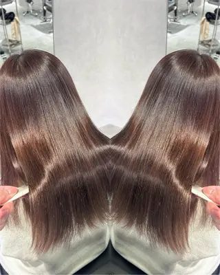 ミディアム カラー 髪質改善大阪/ 酸性縮毛矯正/ゆうとのヘアスタイル