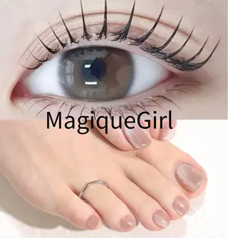 マツエク・マツパ Lily  渋谷店所属・Fukuda Nagomiのネイルデザイン