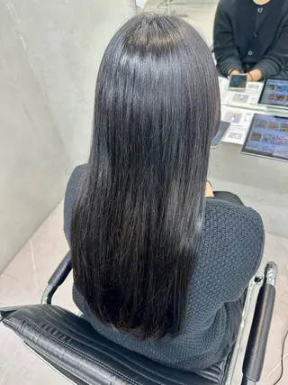 ロング カラー tiravento 南船場店所属・nana 韓国スタイル🇰🇷のヘアスタイル