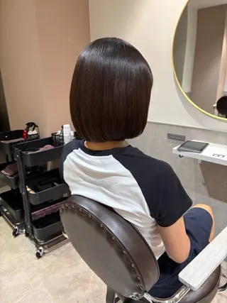 ショート 銀座No.1髪質改善 縮毛矯正/本木のヘアスタイル