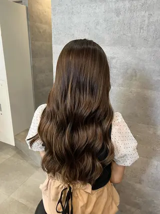 ロング カラー 難波/ハイトーン 🦋AOI🦋のヘアスタイル
