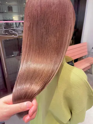 ロング 透明感カラー× レイヤーカット✨高梨のヘアスタイル