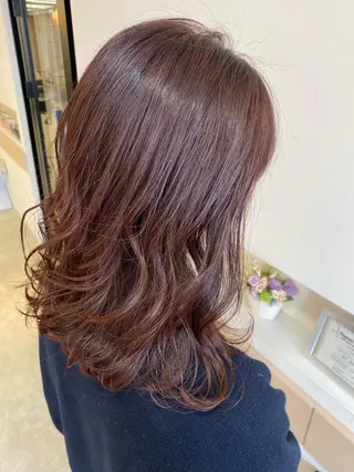 セミロング カラー シールエクステ/ 髪質改善💐yuuのヘアスタイル