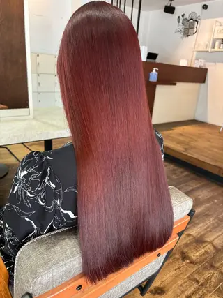 ロング 髪質改善 jewelboxのヘアスタイル