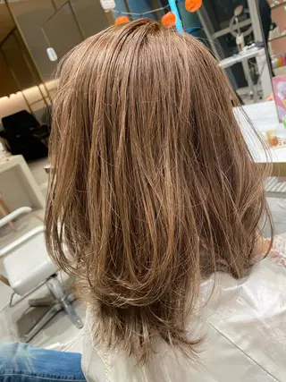 ミディアム レイヤーカット/ボブ /縮毛矯正✨大輝のヘアスタイル