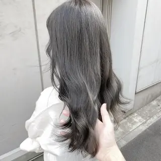 ロング カラー 大人っぽ韓国レディ レイヤー🤍渋谷のヘアスタイル