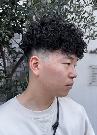 パーマ メンズ 年間2000名担当◎ パーマ職人/仲原佑樹のヘアスタイル