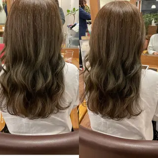 ロング 加藤 泰輔のヘアスタイル