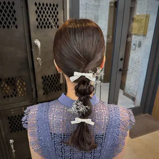 ロング INORI /フェイスレイヤーのヘアスタイル