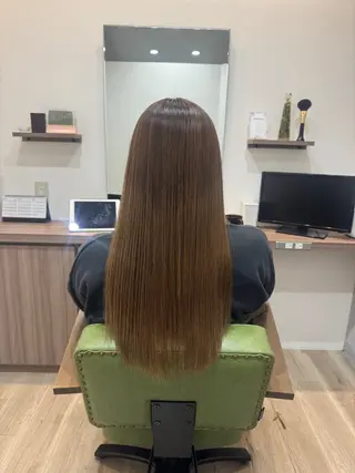 ロング 望月 美那のヘアスタイル