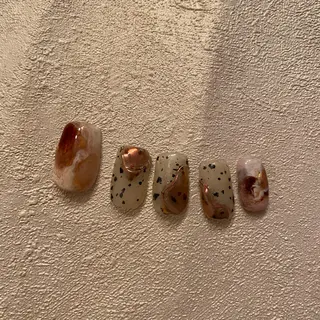 ネイル Amber21.所属・Nagahama Akariのネイルデザイン