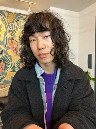 セミロング 🫧透明感カラー🫧 ハシモトタケルのヘアスタイル