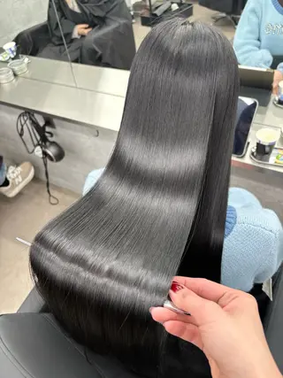 ロング カラー 髪質改善/韓国 ﾚｲﾔｰ/店長/原島のヘアスタイル