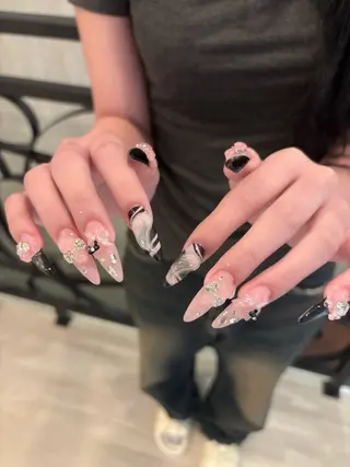 ネイル 名古屋ワンホンネイル 沙理亜のネイルデザイン