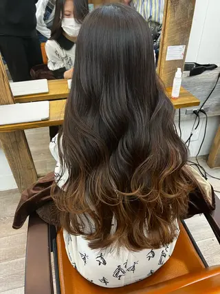 ロング 【YUTO】確実に 髪を綺麗にするプロ。のヘアスタイル