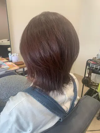 ミディアム カラー hair & spa Nalu所属・hair & spa Naluのヘアスタイル