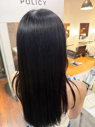 ロング MIN NANO// POLICY所属・miyu ⭐︎のヘアスタイル