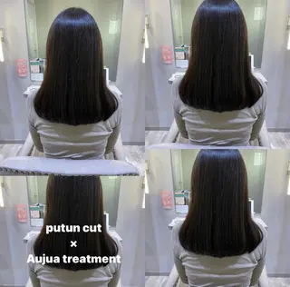 ミディアム カラー ヘアアレンジ メンズ キッズ RIYA❤︎ Aujuaソムリエのヘアスタイル